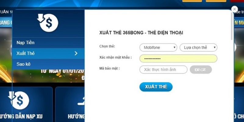 Hướng Dẫn Rút Tiền – Nạp Tiền Bong365 Cá Cược